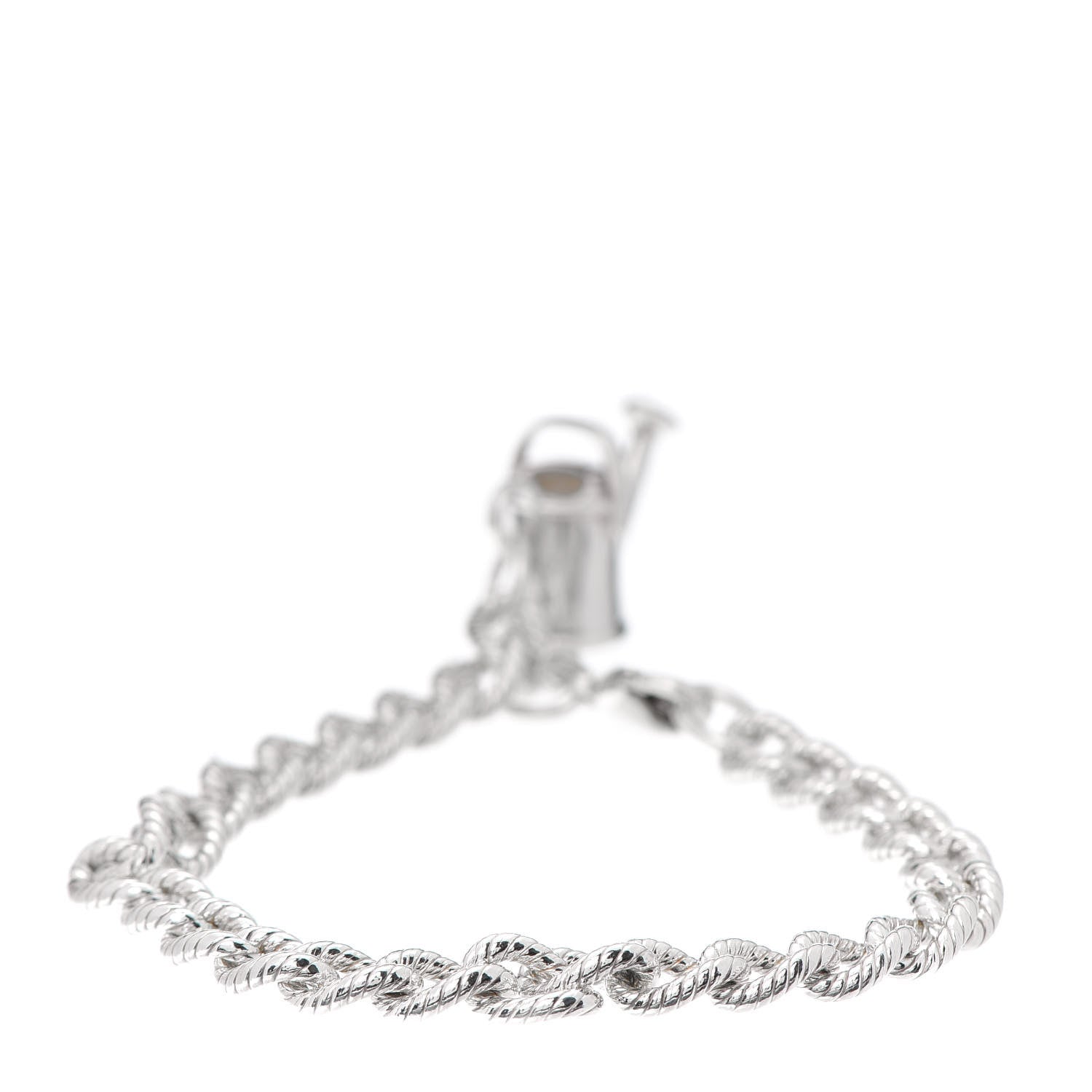 Tiffany Sterling Silver Watering Can Charm Bracelet 3 of 7
