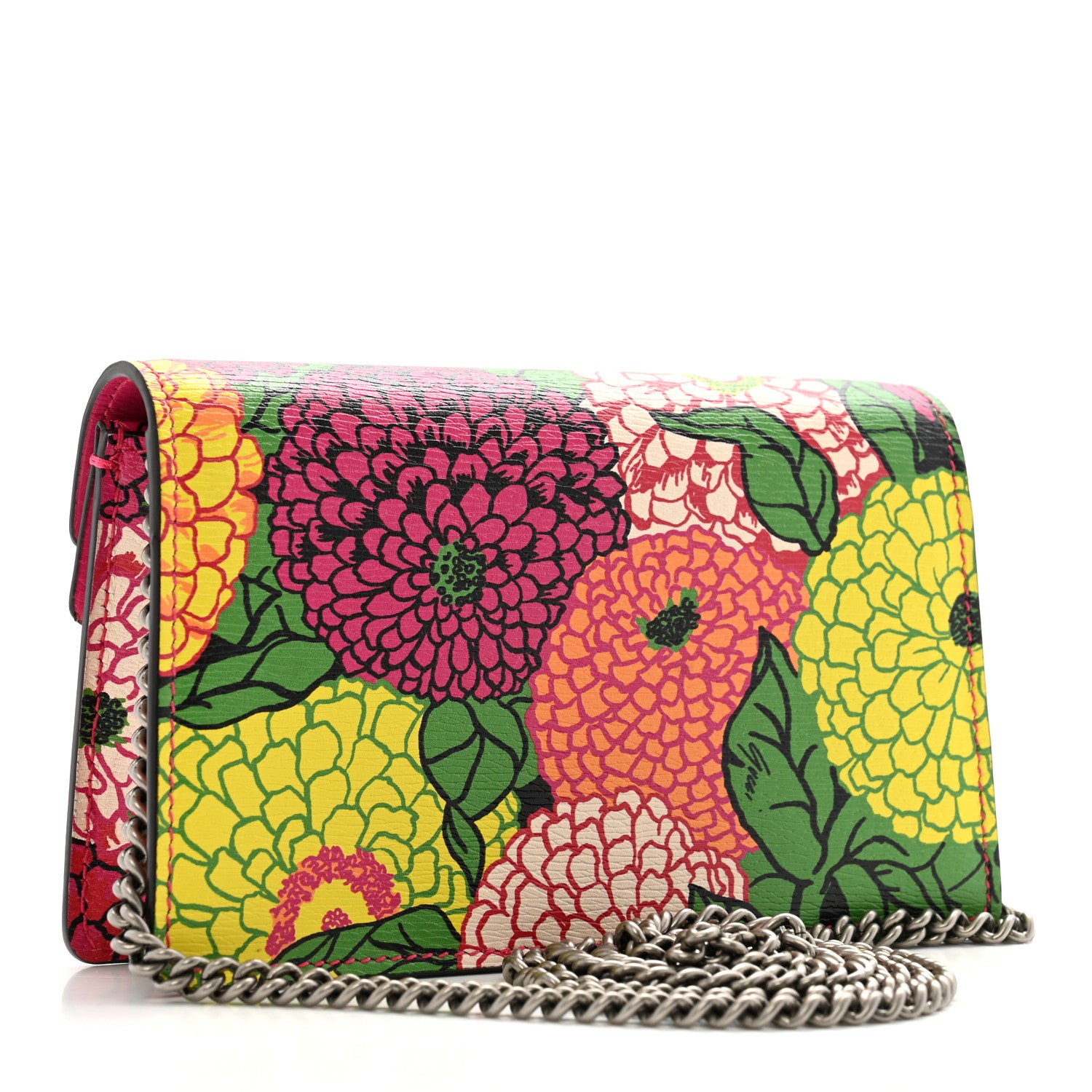 Gucci X KEN SCOTT New Shangai Calfskin Pomponica Print Super Mini Dionysus Shoulder Bag Multicolor 3 of 9
