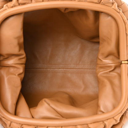 Bottega Veneta Nappa Maxi Intrecciato The Pouch Oversized Clutch Caramel 5 of 11