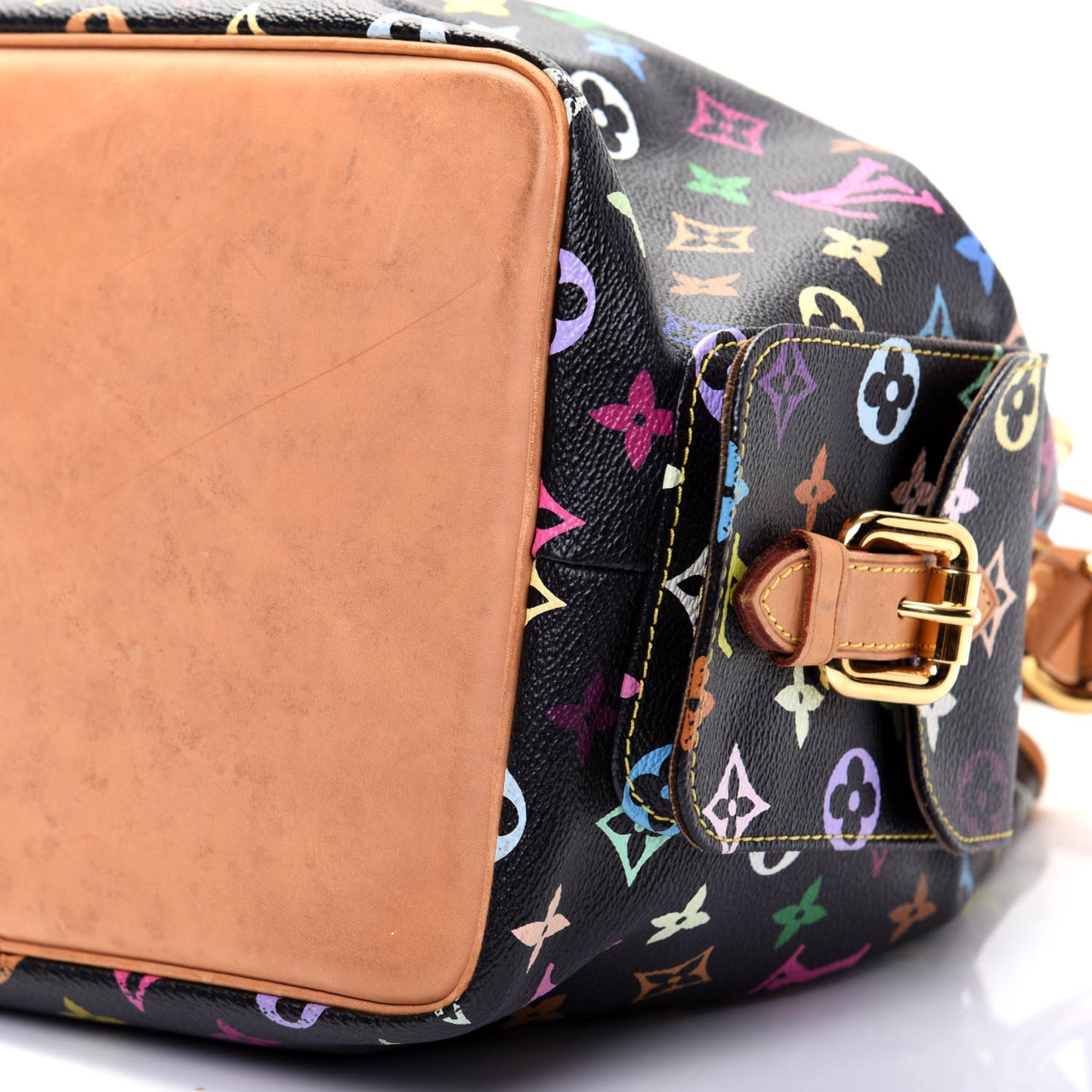 Monogram Multicolor Petit Noe Black