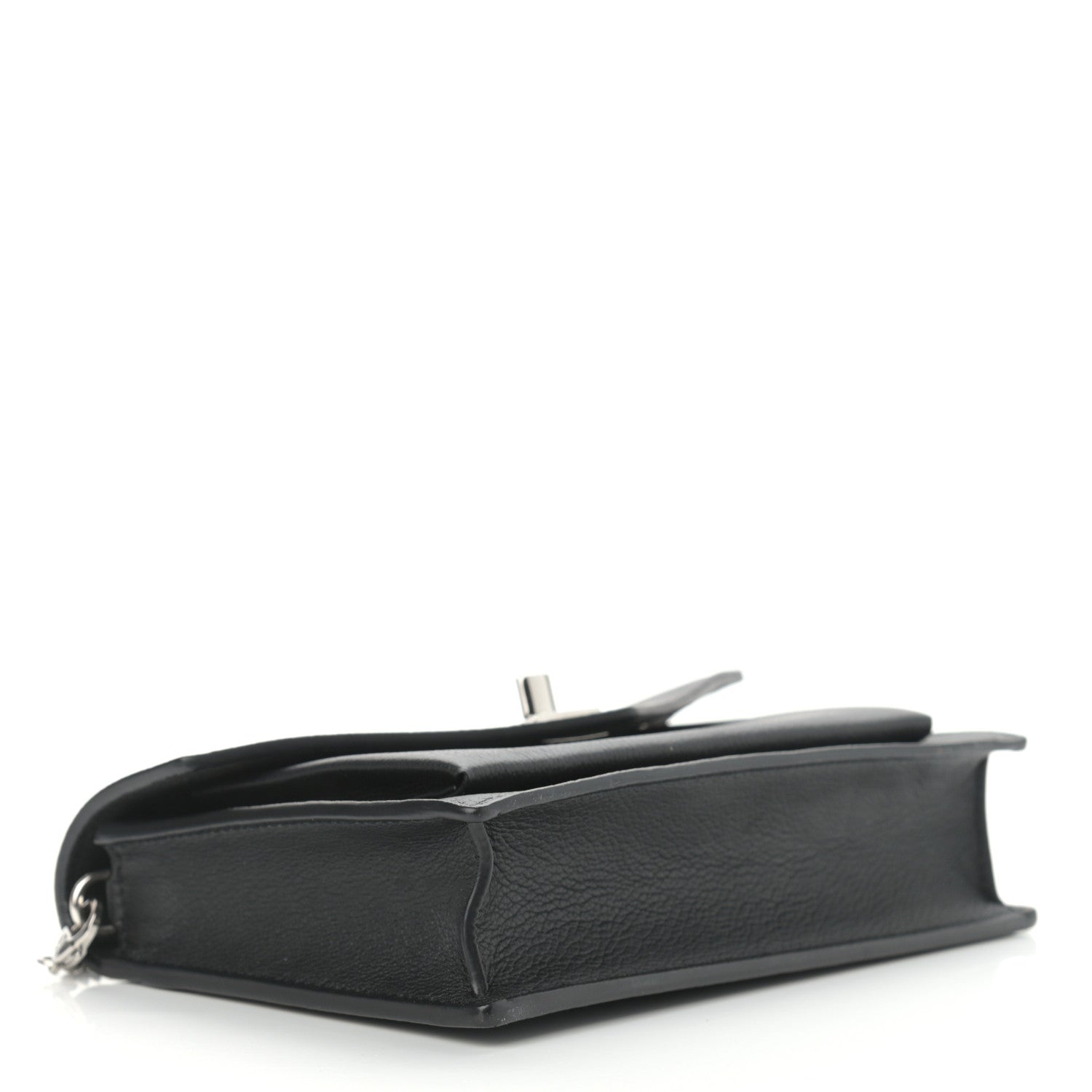Louis Vuitton Soft Calfskin My Lockme Chain Pochette Black 4 of 10