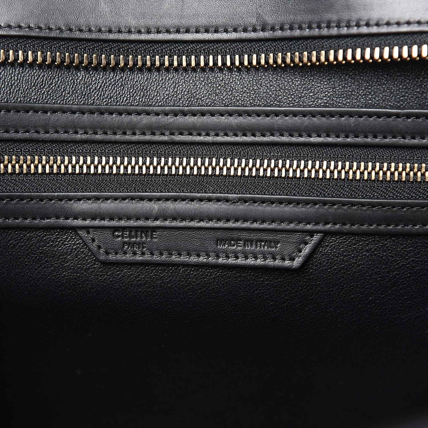 Celine Satin Calfskin Mini Tri-Color Luggage Dark Grey 6 of 19