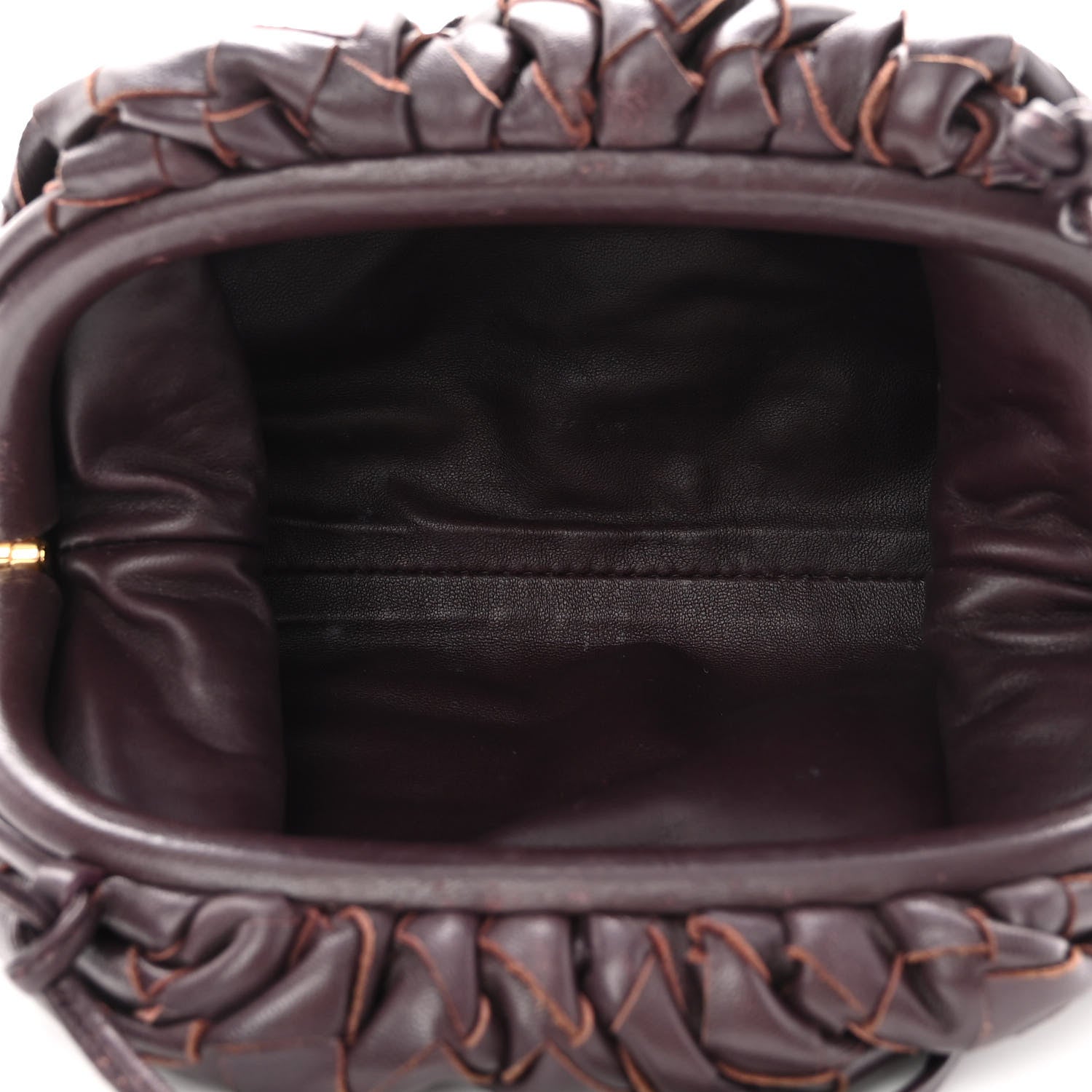Bottega Veneta Nappa Intrecciato The Mini Pouch Grape 5 of 12