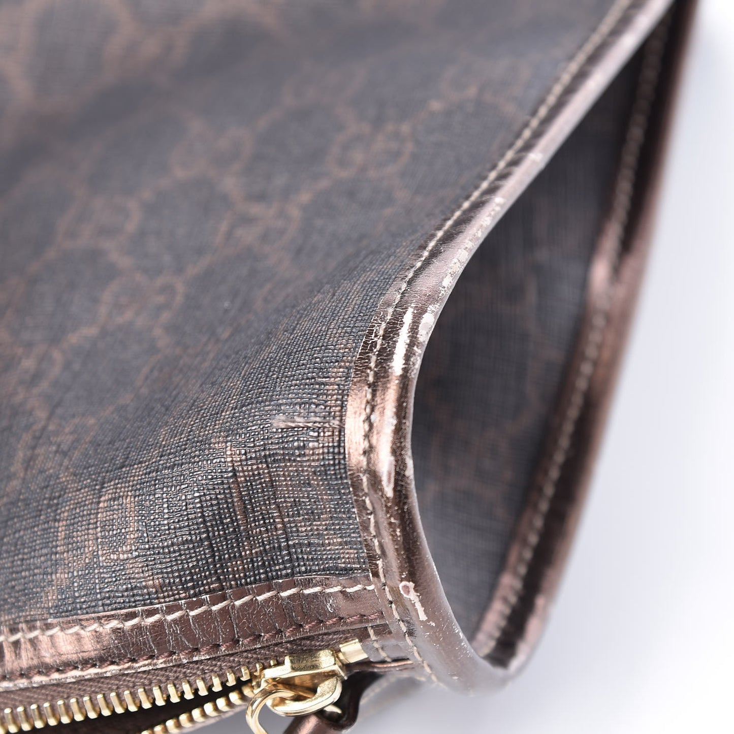 GG Plus Monogram Medium Joy Tote Bag Brown