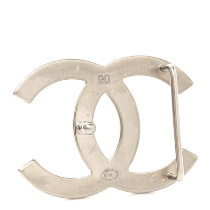 Chanel Calfskin CC Reversible 90 36 Belt Black Burgundy 3 of 6