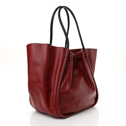 Proenza Schouler Calfskin XL Ruched Tote Bordeaux 4 of 11