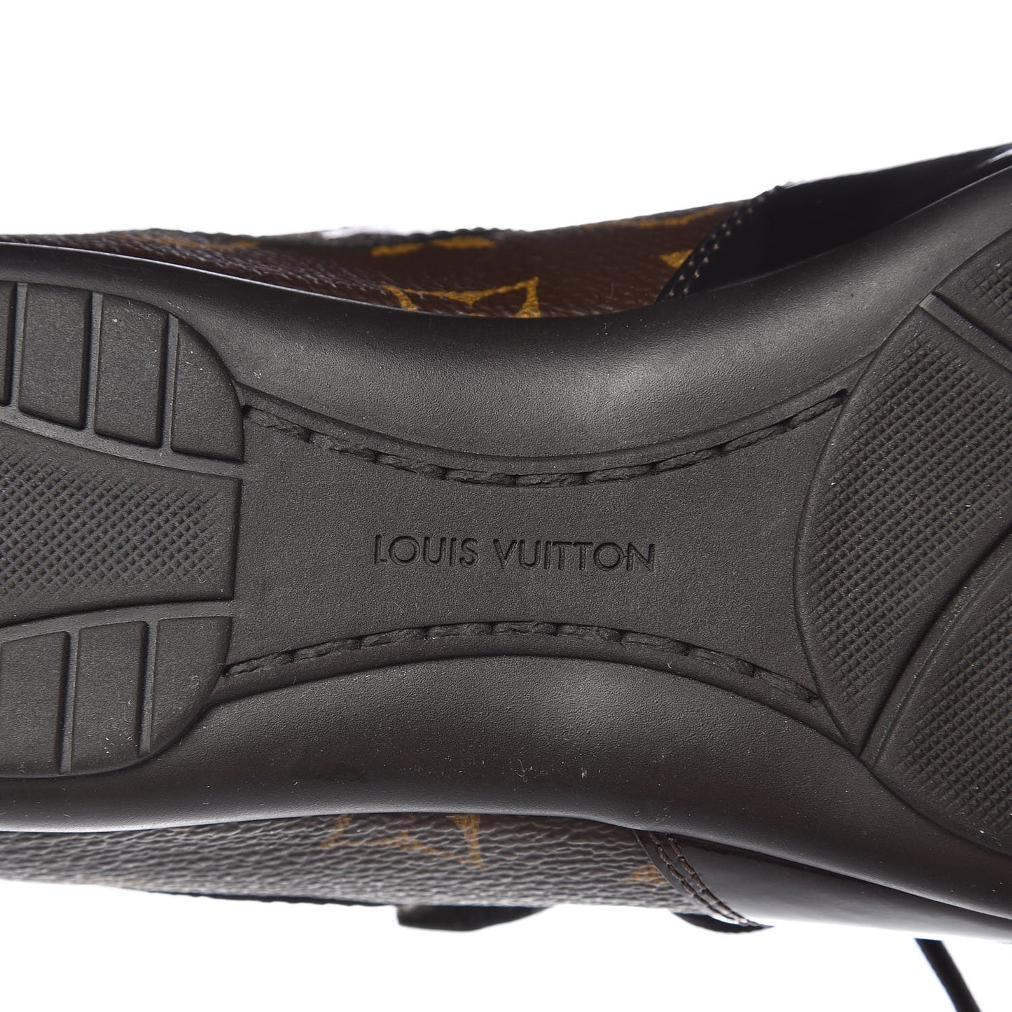 Patent Monogram Globe Trotter Sneakers 35