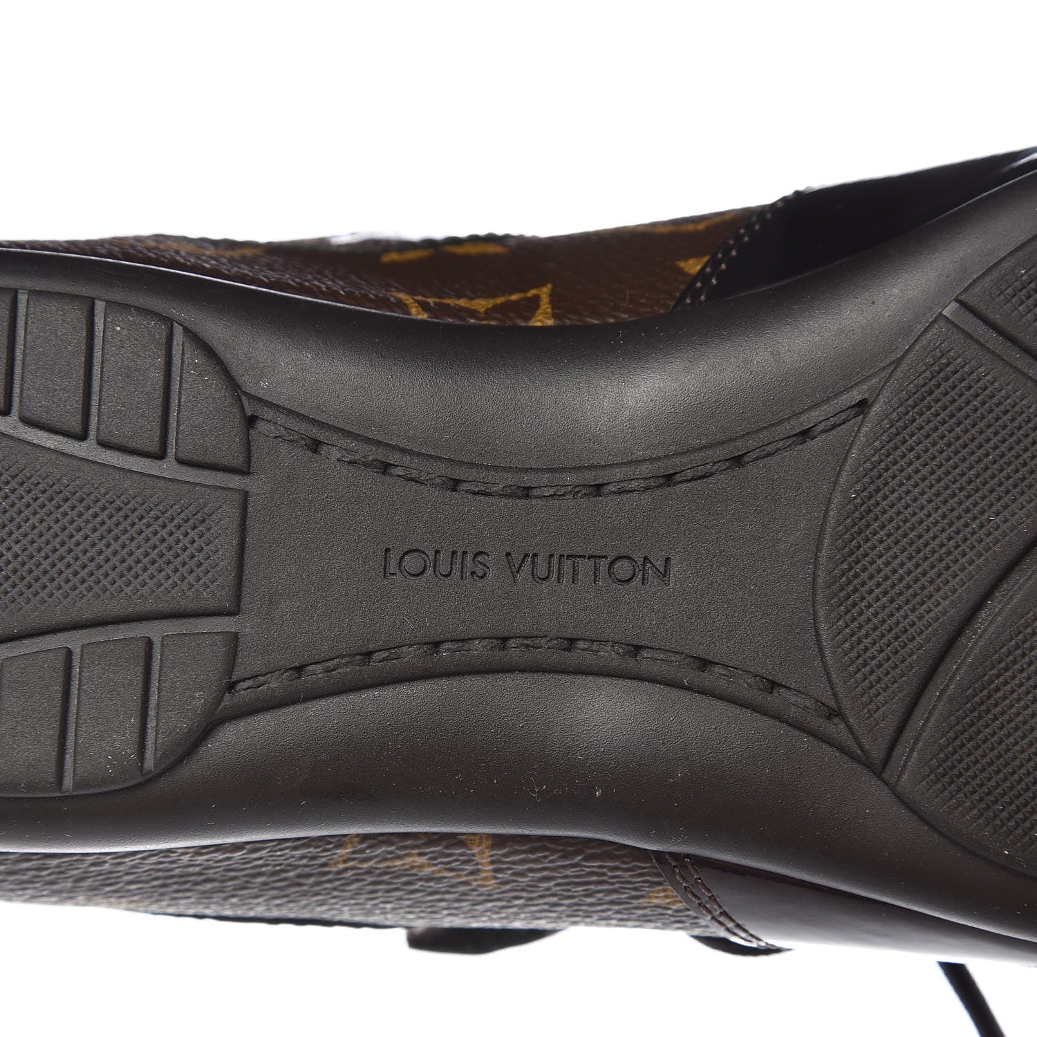 Louis Vuitton Patent Monogram Globe Trotter Sneakers 35 8 of 11