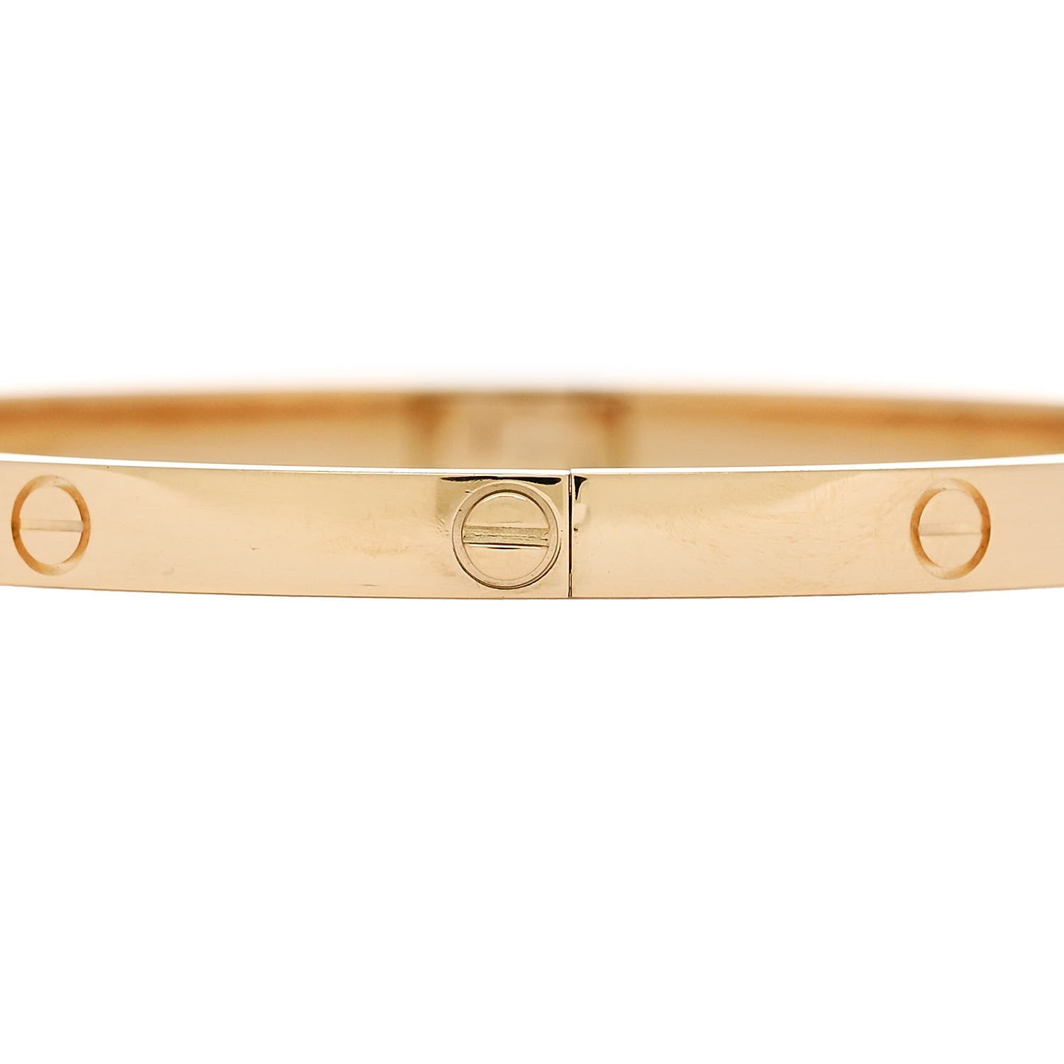Cartier 18K Yellow Gold Small LOVE Bracelet 16 5 of 7
