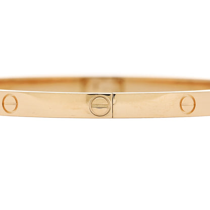 Cartier 18K Yellow Gold Small LOVE Bracelet 16 5 of 7