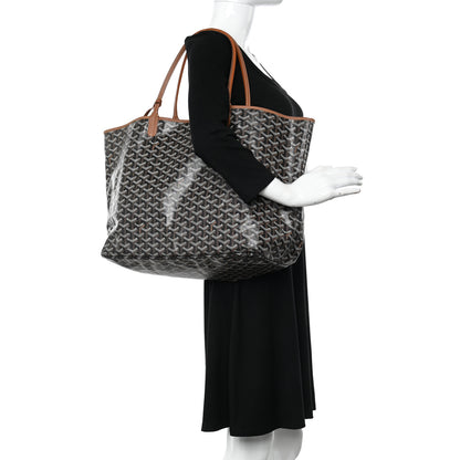 Goyard Goyardine Saint Louis GM Black Gold 2 of 17