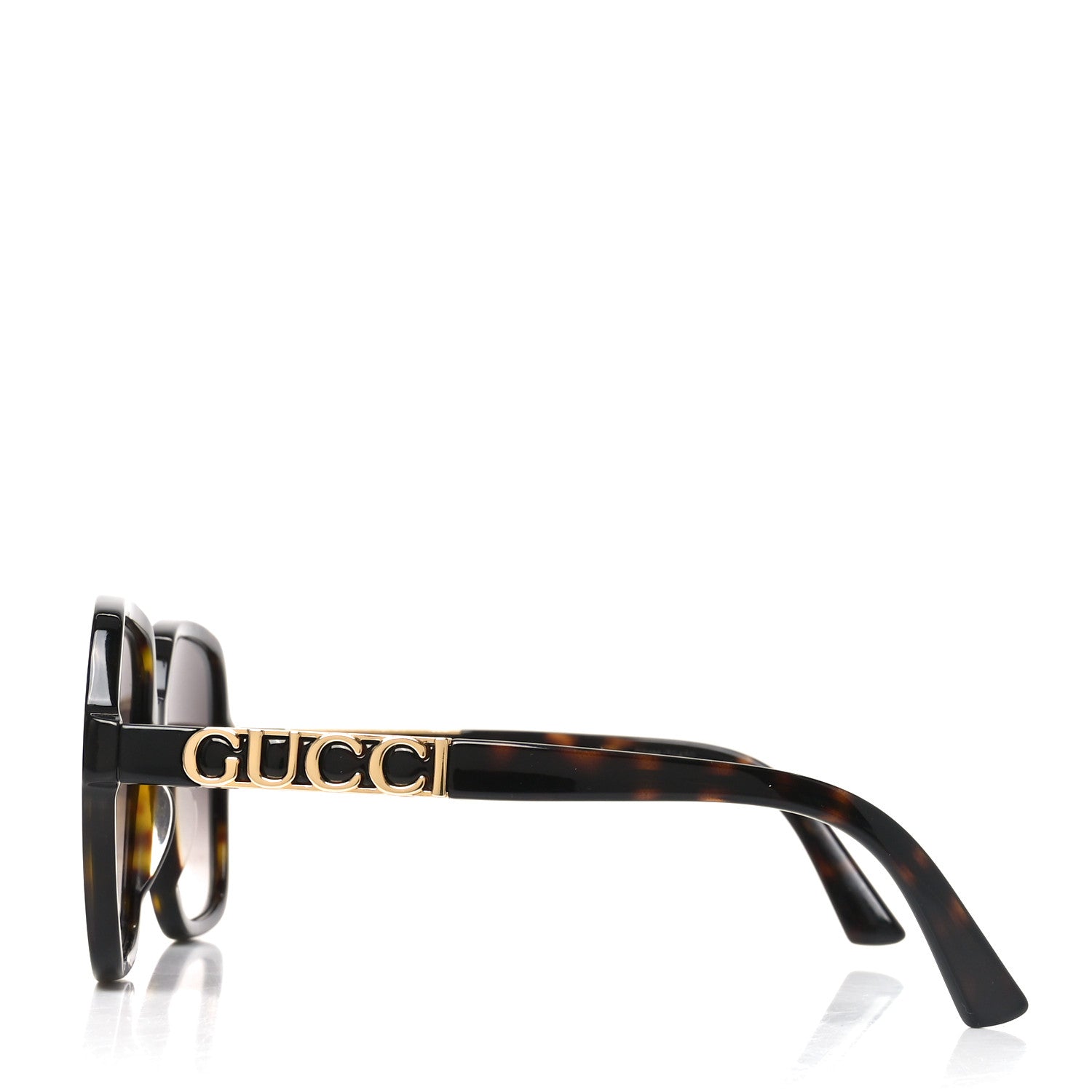 Gucci Oversized Square GG1189S Sunglasses Havana 3 of 7