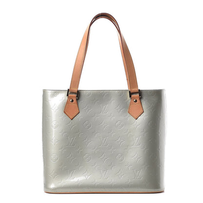 Louis Vuitton Vernis Houston Silver 2 of 19