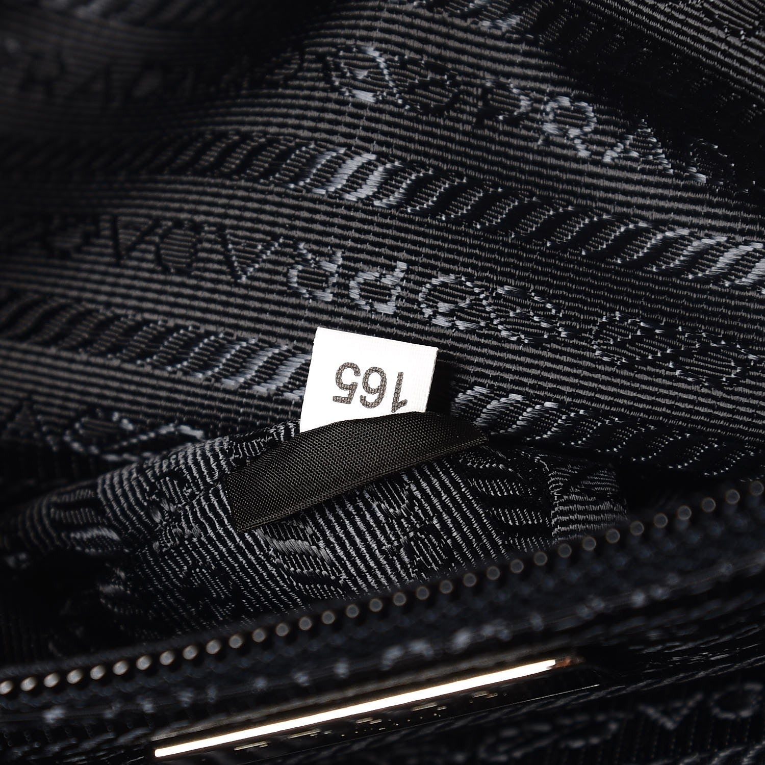 Prada Tessuto Nylon Saffiano Duffel Bag Blue 8 of 8