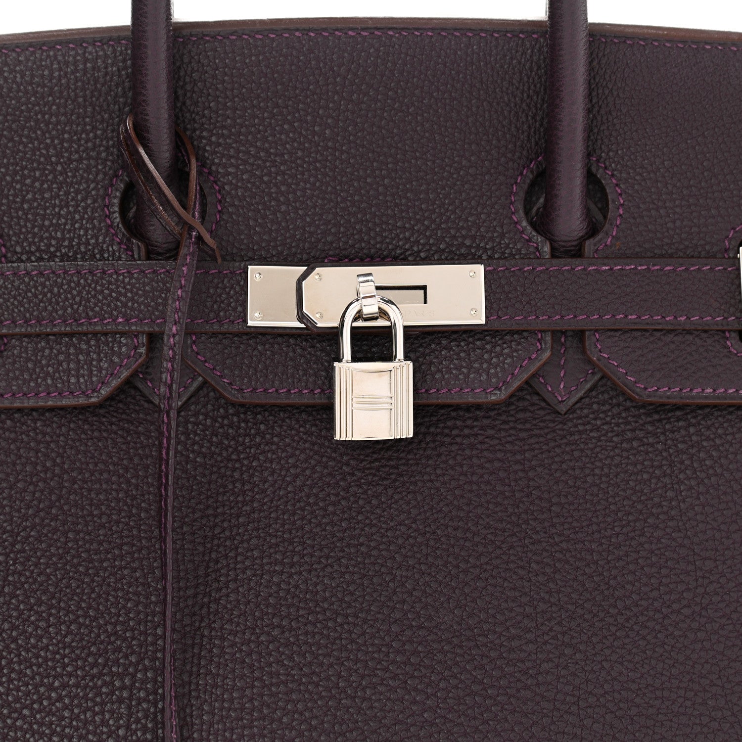 Hermes Togo Birkin 35 Raisin 8 of 12