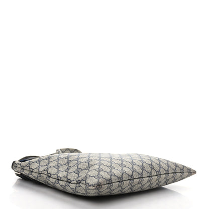 Gucci GG Supreme Monogram Web Messenger Beige Blue 3 of 9