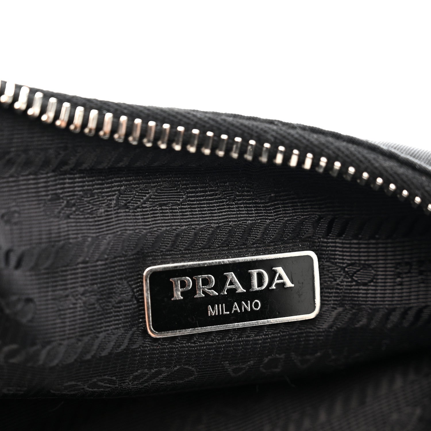 Prada Nylon Re-Edition 2005 Shoulder Bag Black 6 of 12