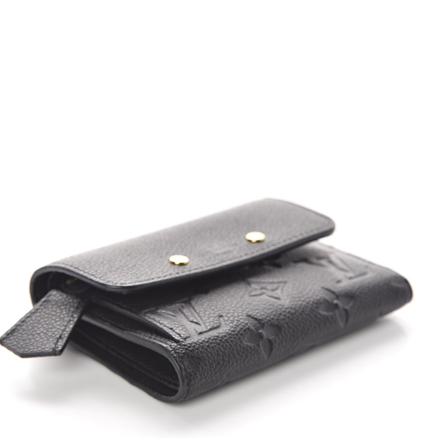 Louis Vuitton Empreinte Pont-Neuf Compact Wallet Black 4 of 6