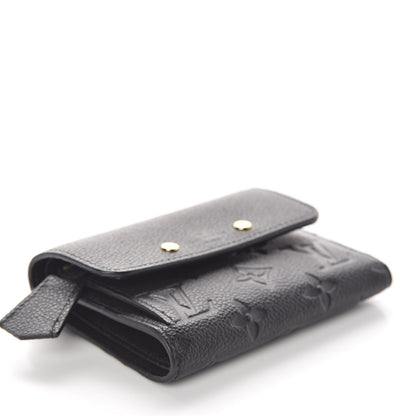 Louis Vuitton Empreinte Pont-Neuf Compact Wallet Black 4 of 6