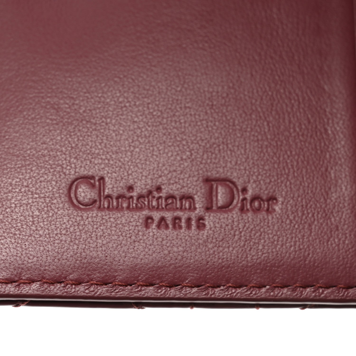 Christian Dior Patent Cannage Small Lady Dior Flap Card Holder Pink 6 of 8