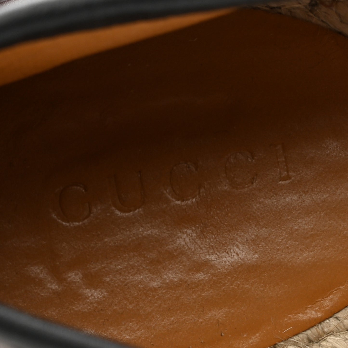 Microguccissima Signature Espadrilles 38 Black