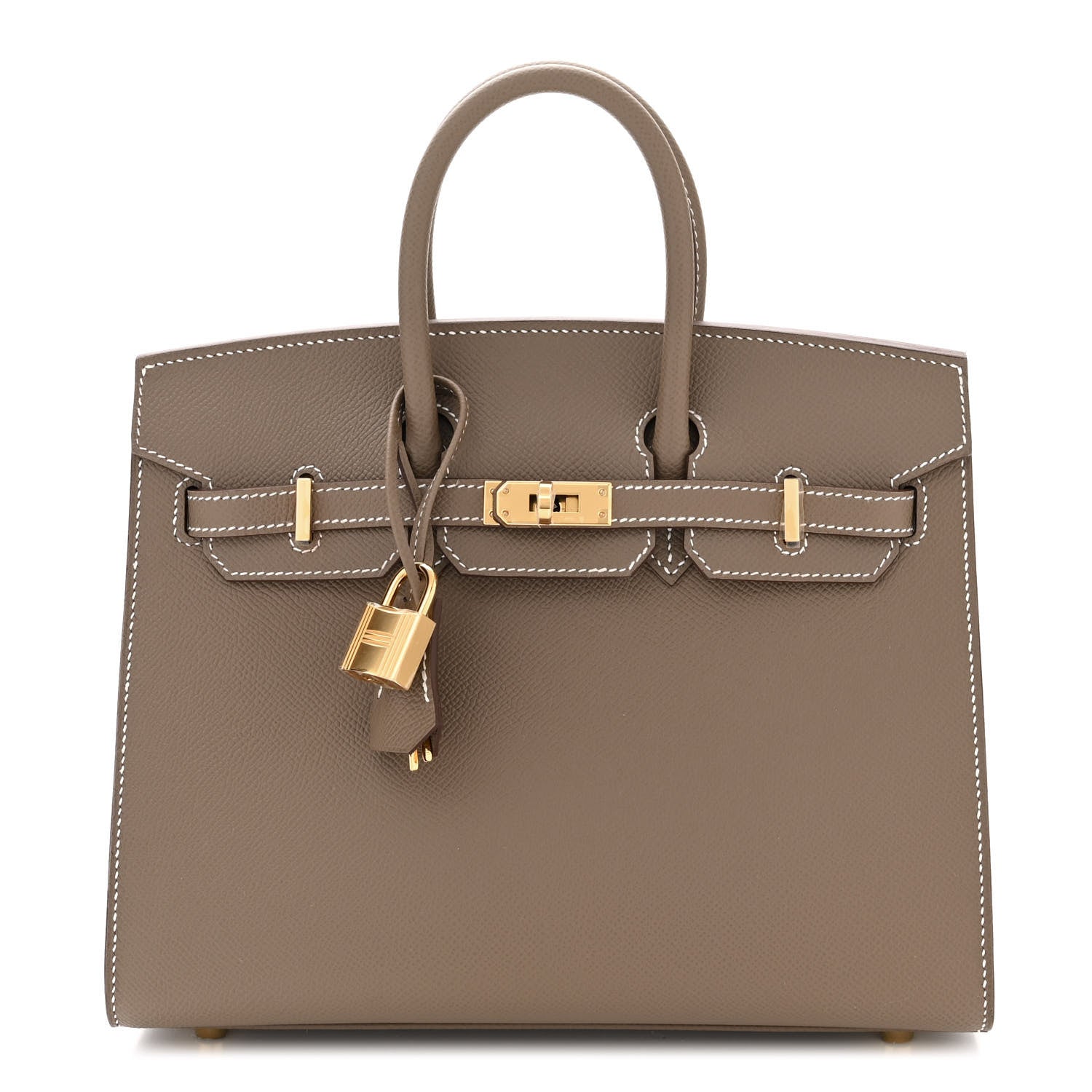 Hermes Epsom Birkin Sellier 25 Etoupe 1 of 11