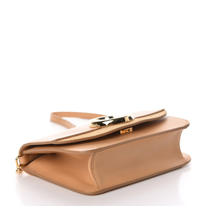 Chloe Calfskin Suede C Clutch With Chain Bleached Brown 4 of 10