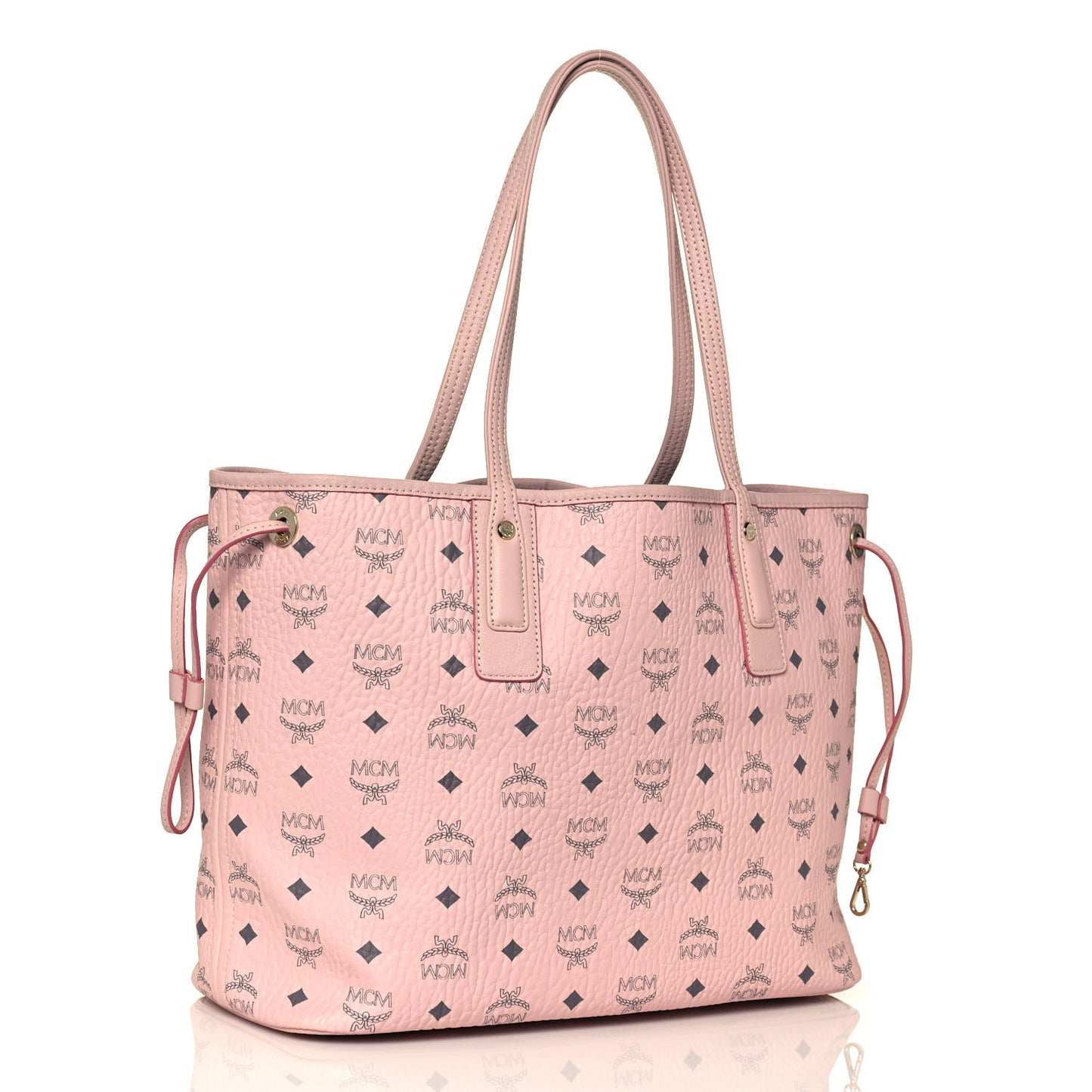 Visetos Medium Liz Reversible Shopper Tote Soft Pink