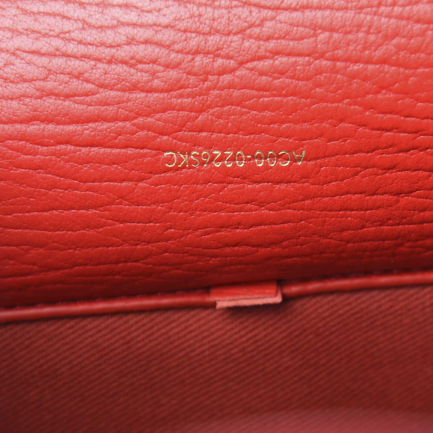 3.1 Textured Calfskin Mini Pashli Satchel Red
