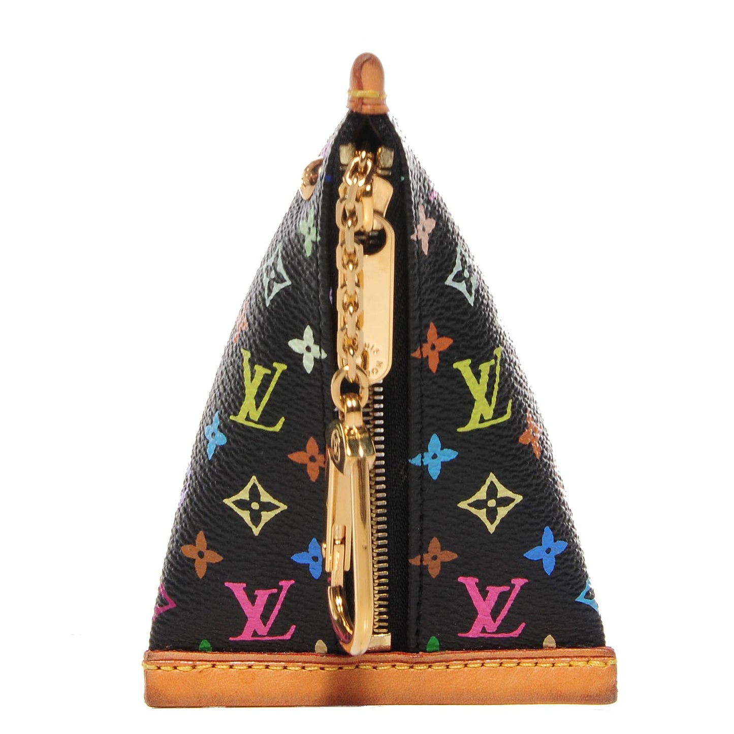 Monogram Multicolor Berlingot Coin Purse Black