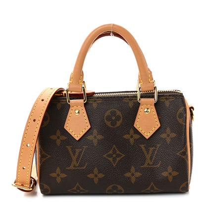 Louis Vuitton Monogram Nano Speedy Bandouliere 1 of 10