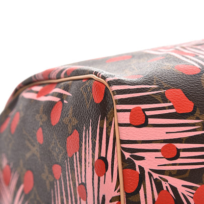 Louis Vuitton Monogram Jungle Dots Speedy 30 Sugar Pink Poppy 9 of 10