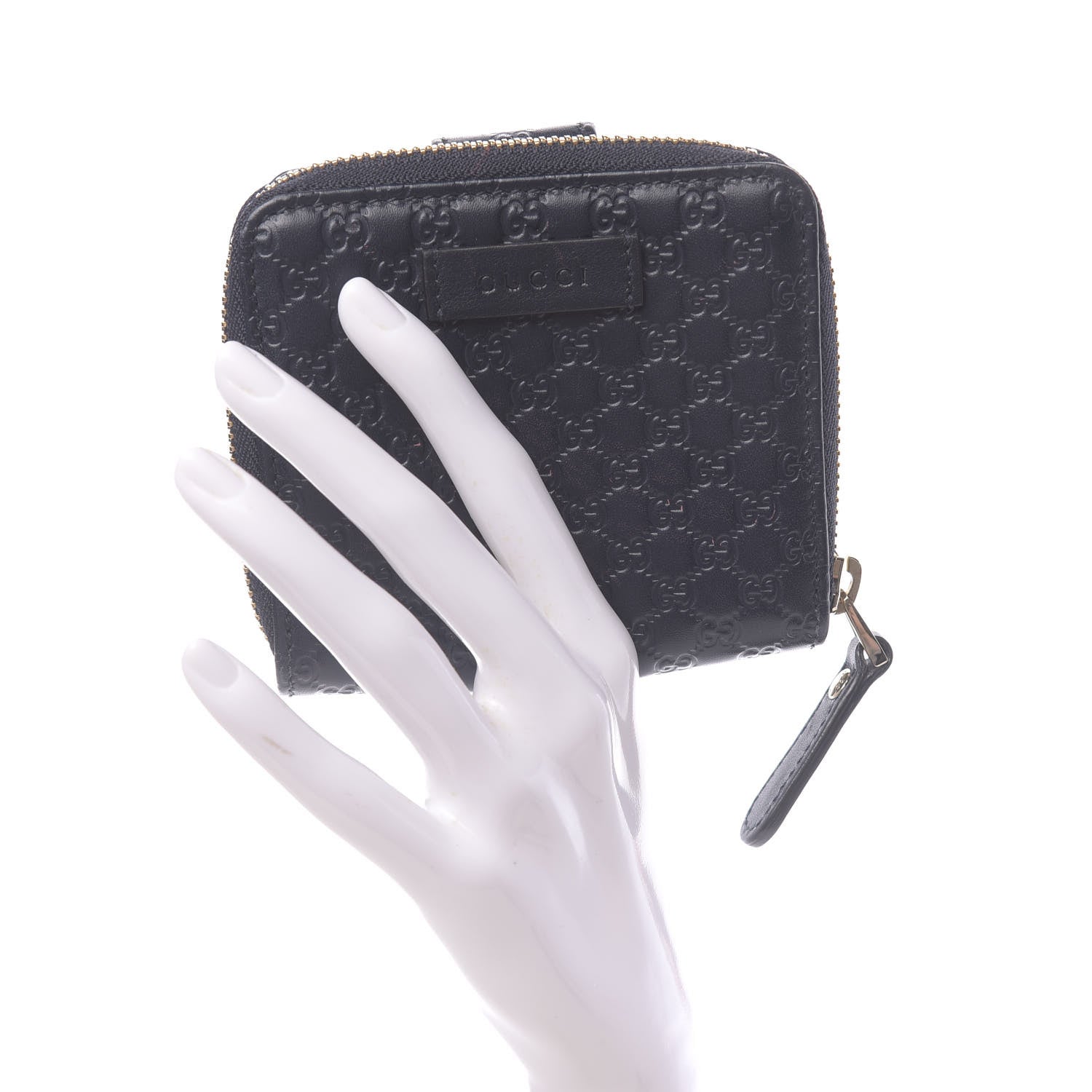 Gucci Microguccissima Compact Wallet Navy 2 of 9