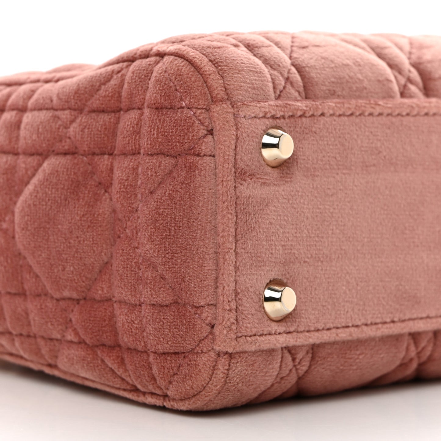 Velvet Mini Lady Dior Pink