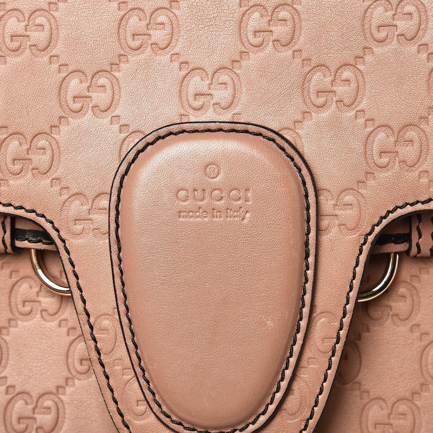 Gucci Guccissima Large Emily Chain Shoulder Bag Camelia 9 of 15