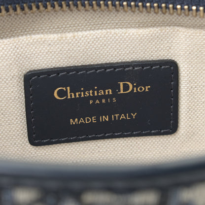 Christian Dior Oblique Diorquake Clutch Blue 9 of 13