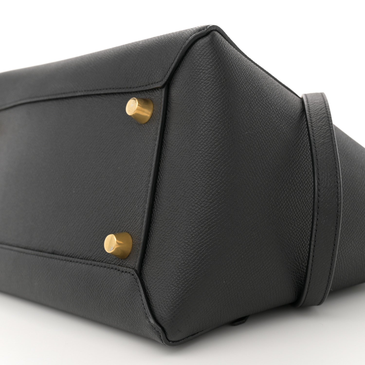 Celine Grained Calfskin Mini Belt Bag Black 10 of 10