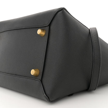 Celine Grained Calfskin Mini Belt Bag Black 10 of 10