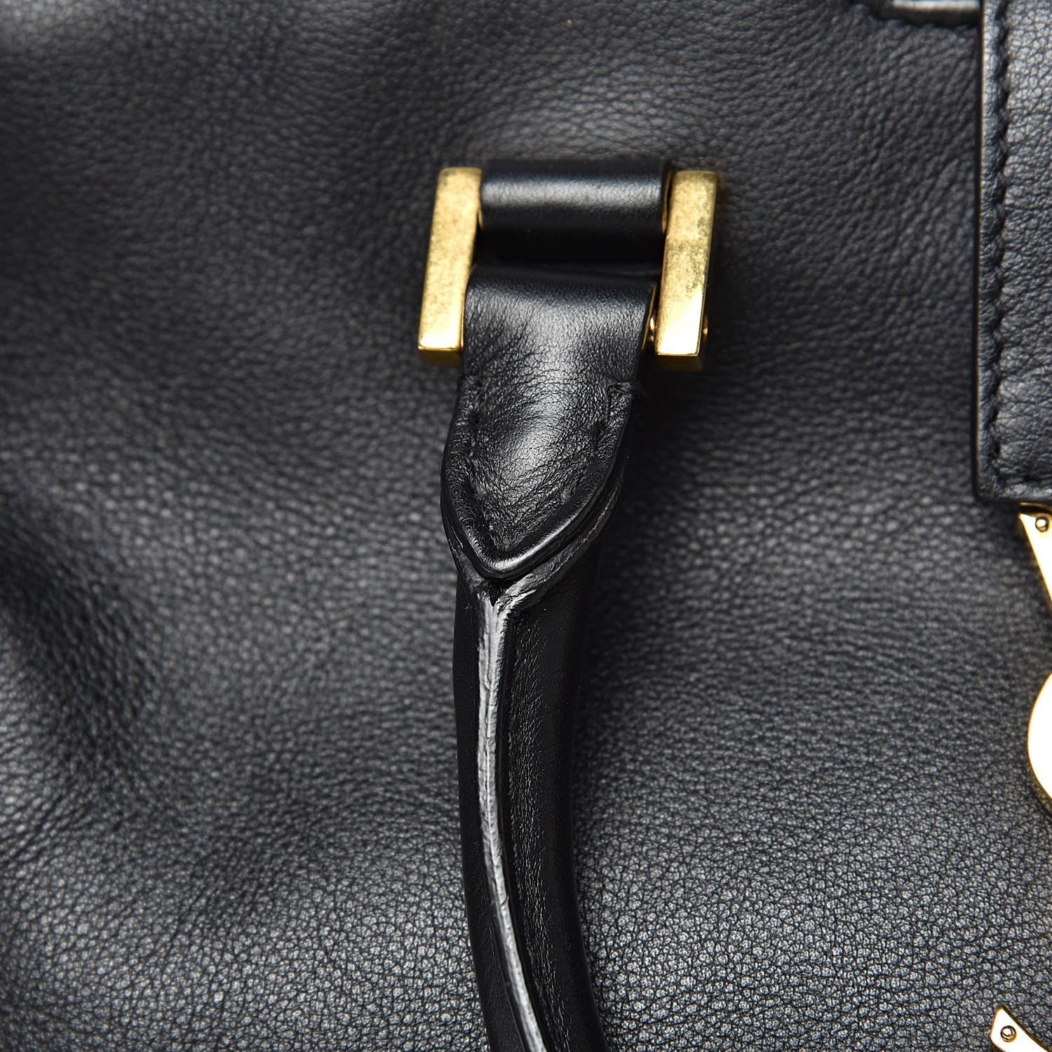 Saint Laurent Calfskin Small Monogram Cabas Black 17 of 24