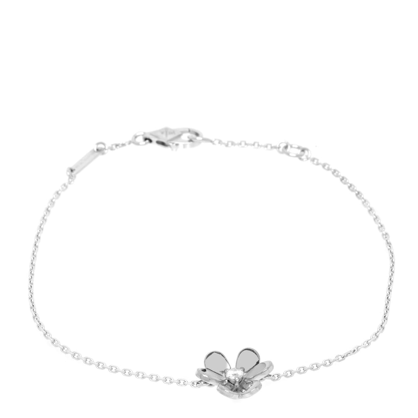 18K White Gold Diamond Mini Frivole Bracelet
