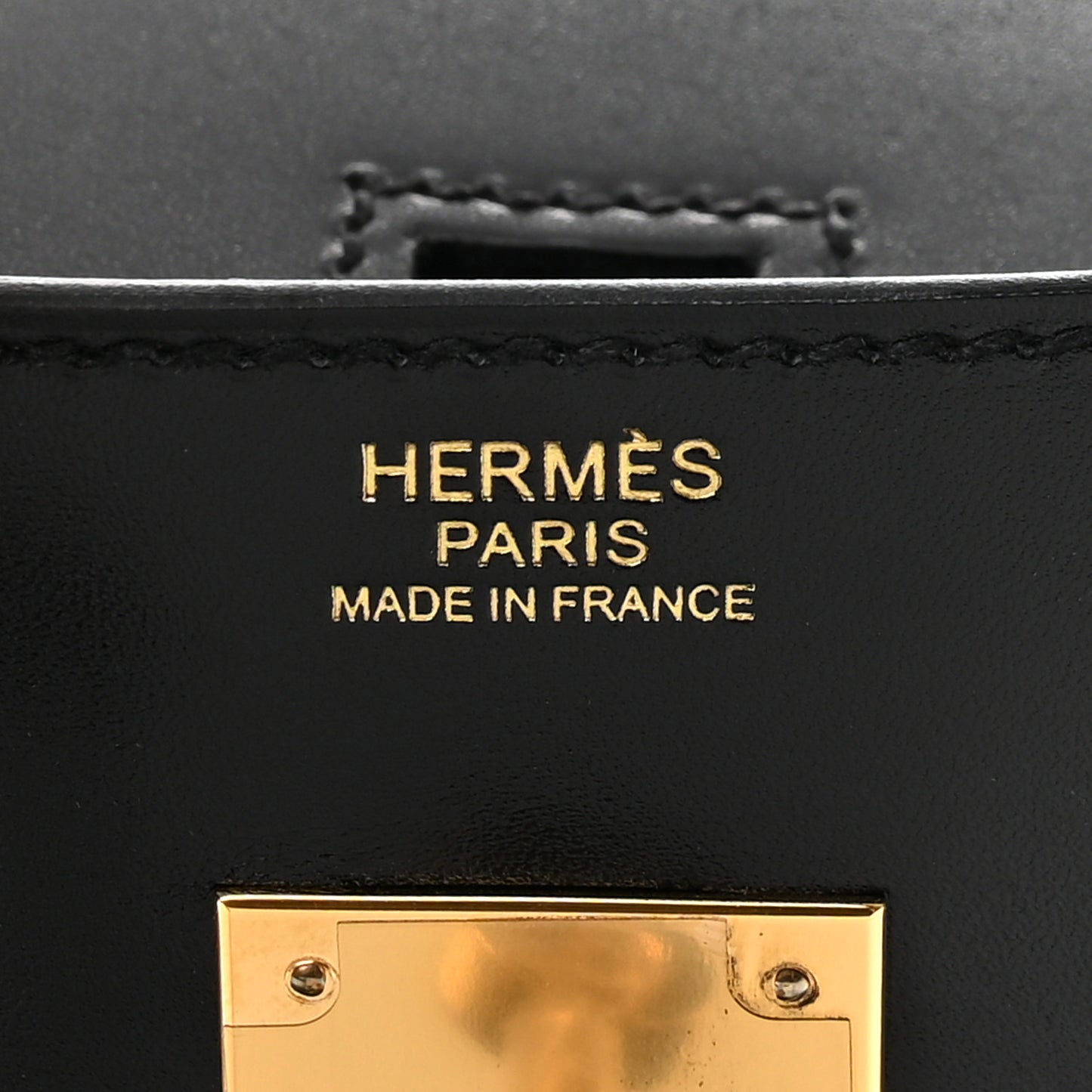 Box Birkin 30 Black