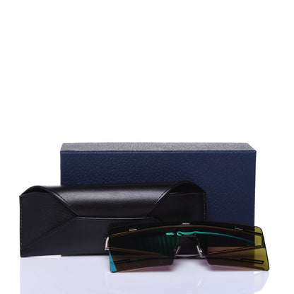 Christian Dior HOMME Mirror Mask HarDior Sunglasses Green Gray 7 of 7