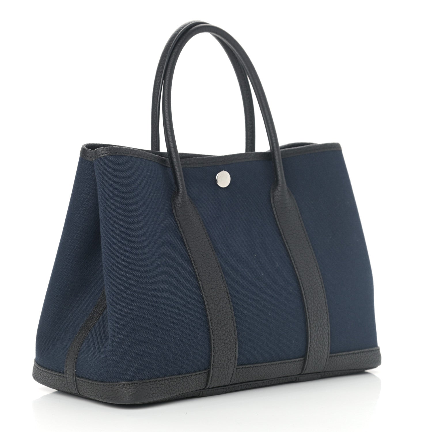 Hermes Toile Negonda Garden Party 30 TPM Bleu Marine Black 3 of 12