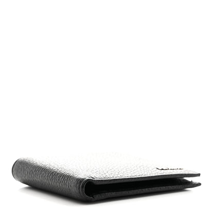 Prada Vitello Grain Bi-Fold Wallet Black 4 of 7