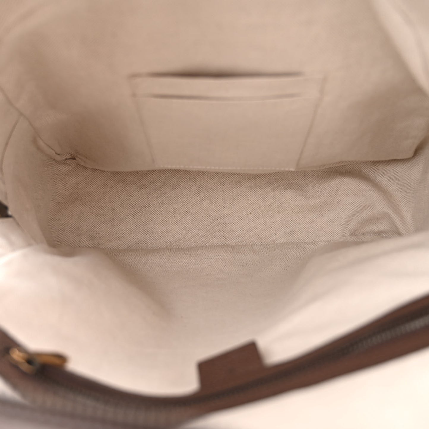 GG Supreme Monogram Medium Ophidia Day Backpack Brown