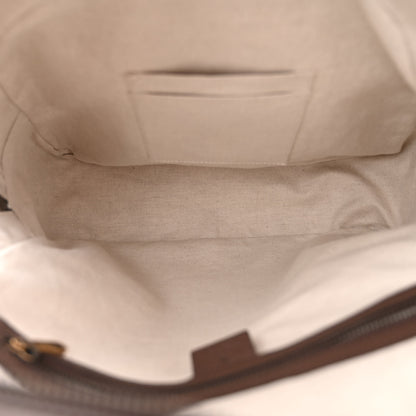 Gucci GG Supreme Monogram Medium Ophidia Day Backpack Brown 4 of 10