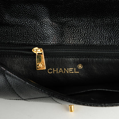 Chanel Caviar Quilted Flap Shoulder Bag Black 6 of 8