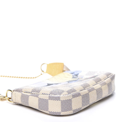 Louis Vuitton Damier Azur Illustre Mini Pochette Accessories 3 of 9