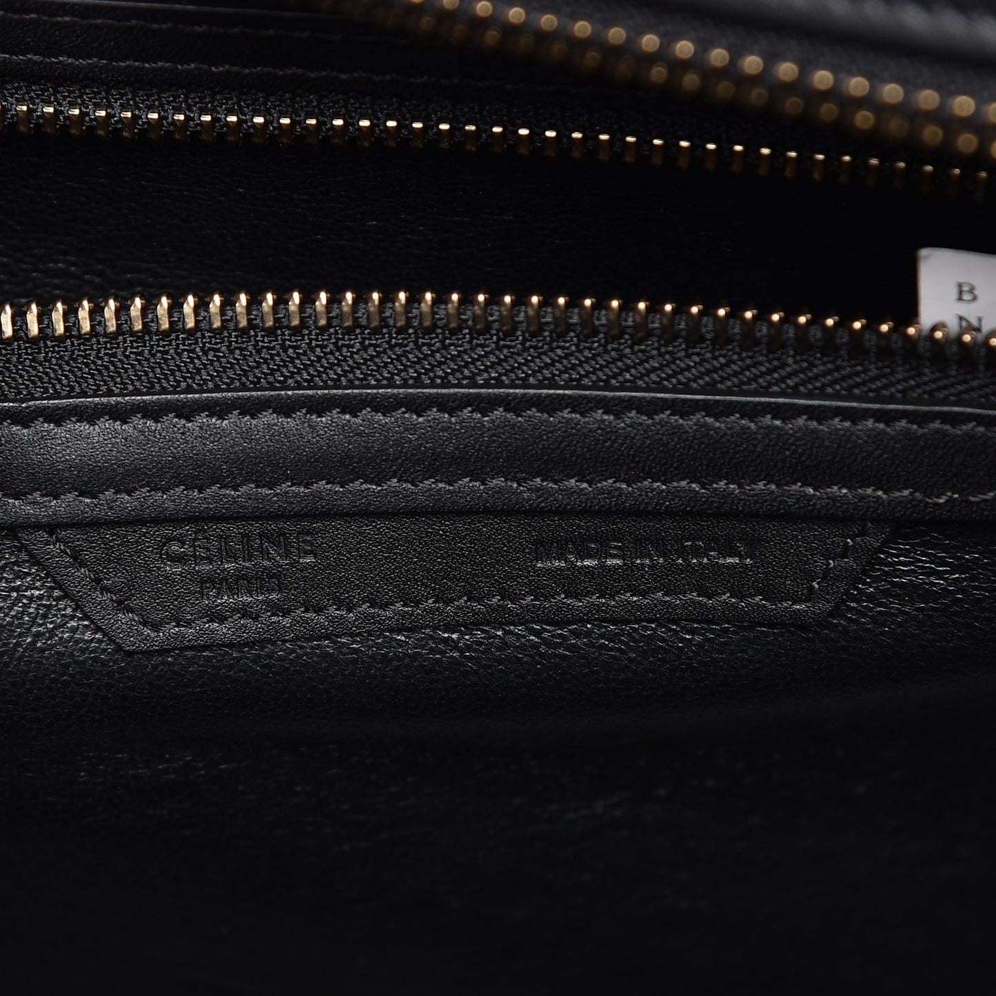 Smooth Calfskin Mini Luggage Black