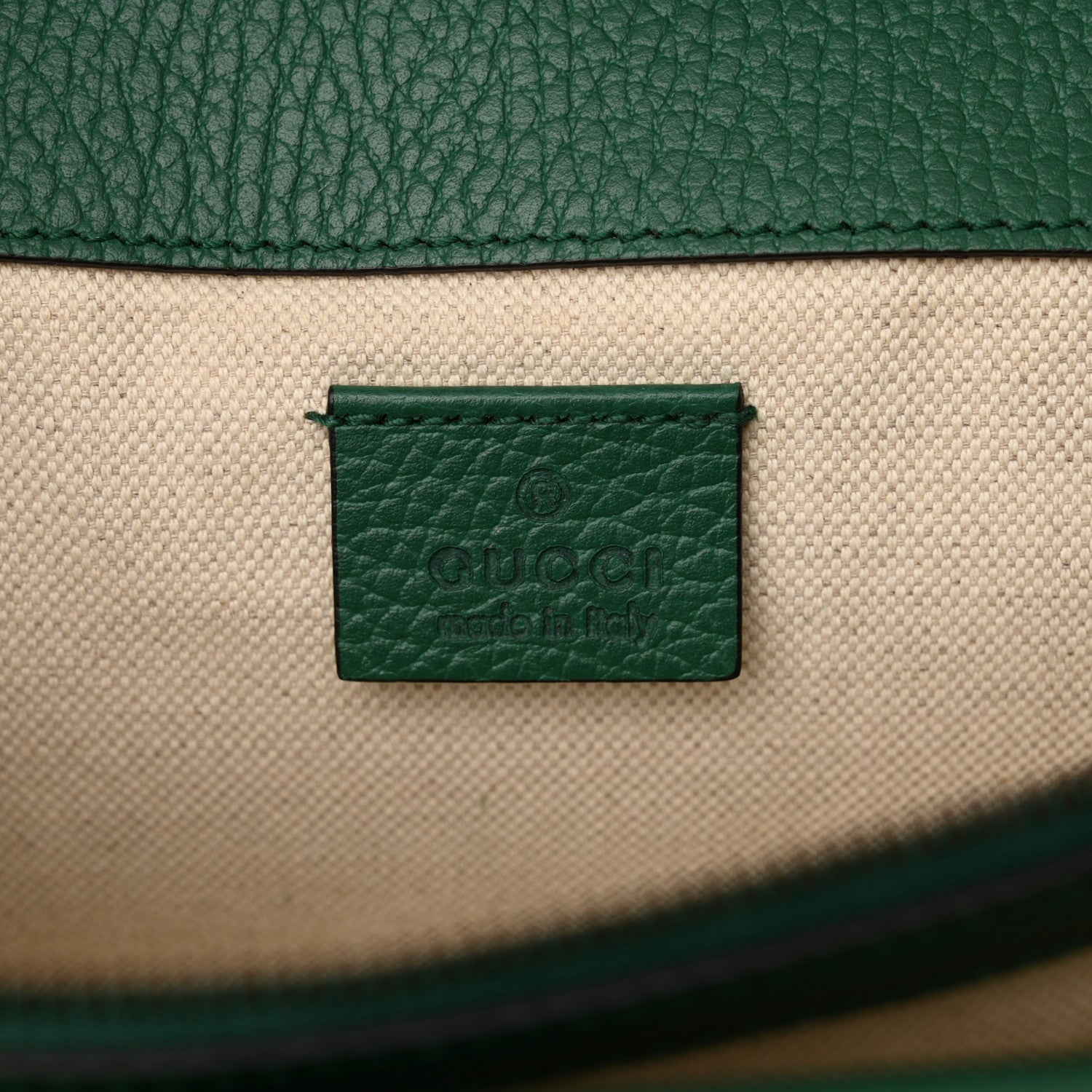 Gucci Pebbled Calfskin Small Dionysus Shoulder Bag Emerald 6 of 14
